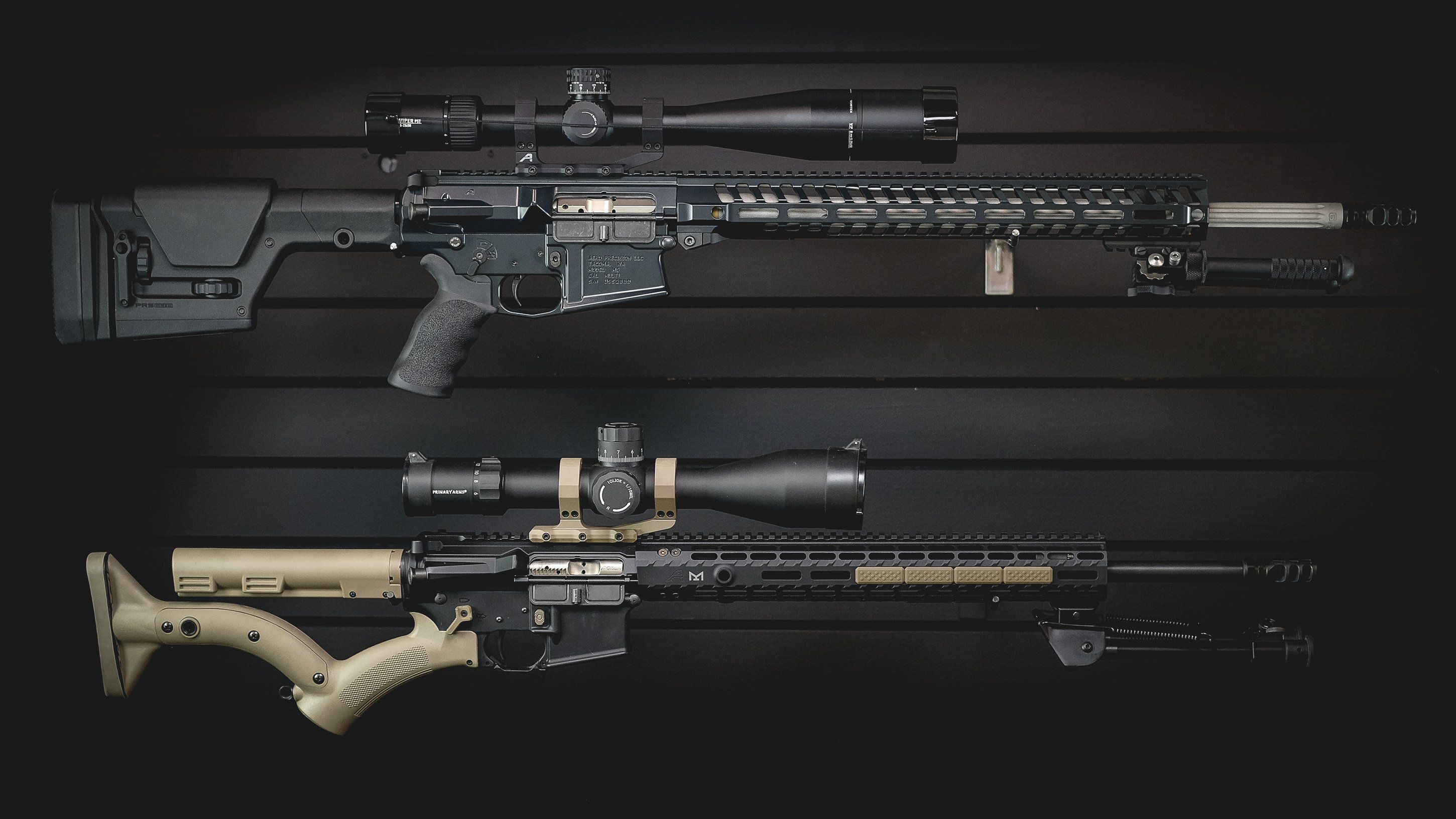 AR-10 in 6.5 Creedmoor vs AR-15 in 6.8 SPC II