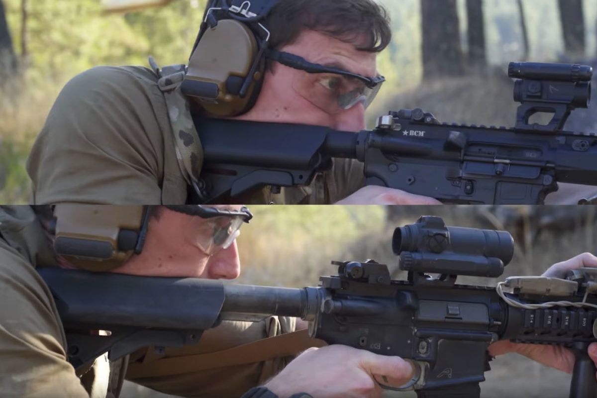 Garand Thumb M4 vs AR