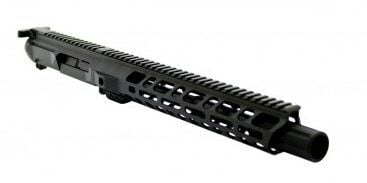 PSA PA-9 GEN3 10.5" 9MM 1/10 NITRIDE 12" SLANTED M-LOK RAILED UPPER WITH FLUTED FLASH CAN