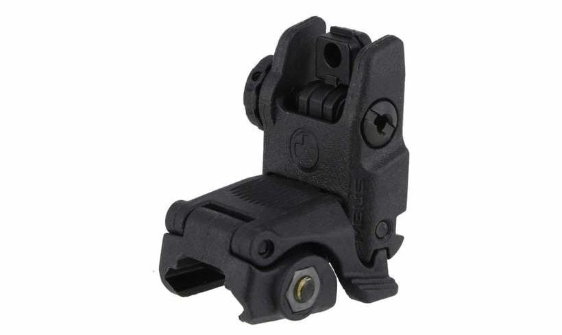 Magpul MBUS Rear Flip-Up Sight Gen 2 (Black) Best Back Up Iron Sights