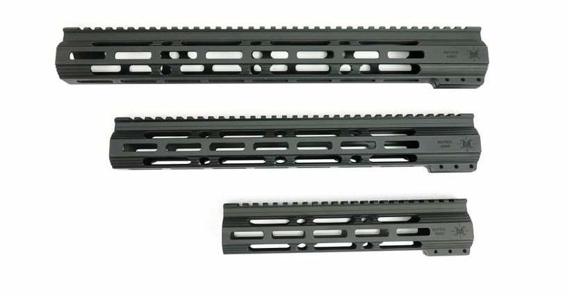 Matrix Arms Foxtrot M-LOK Free Float Handguard - Black - MSRP - $89.95