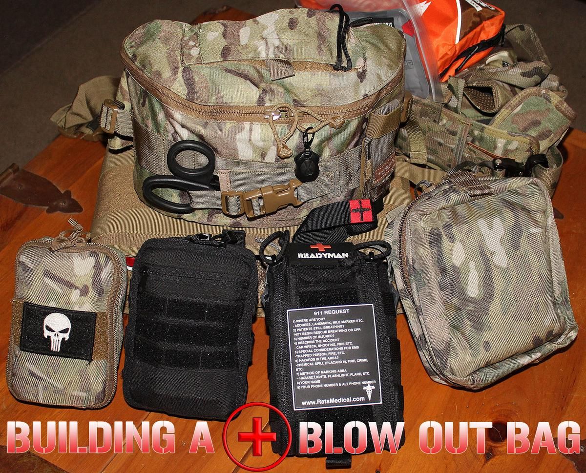 Medical Kit (Blow Out Kit, IFAK) for The Range