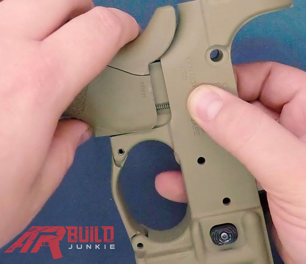 How to Assemble an AR-15 Lower Reciever