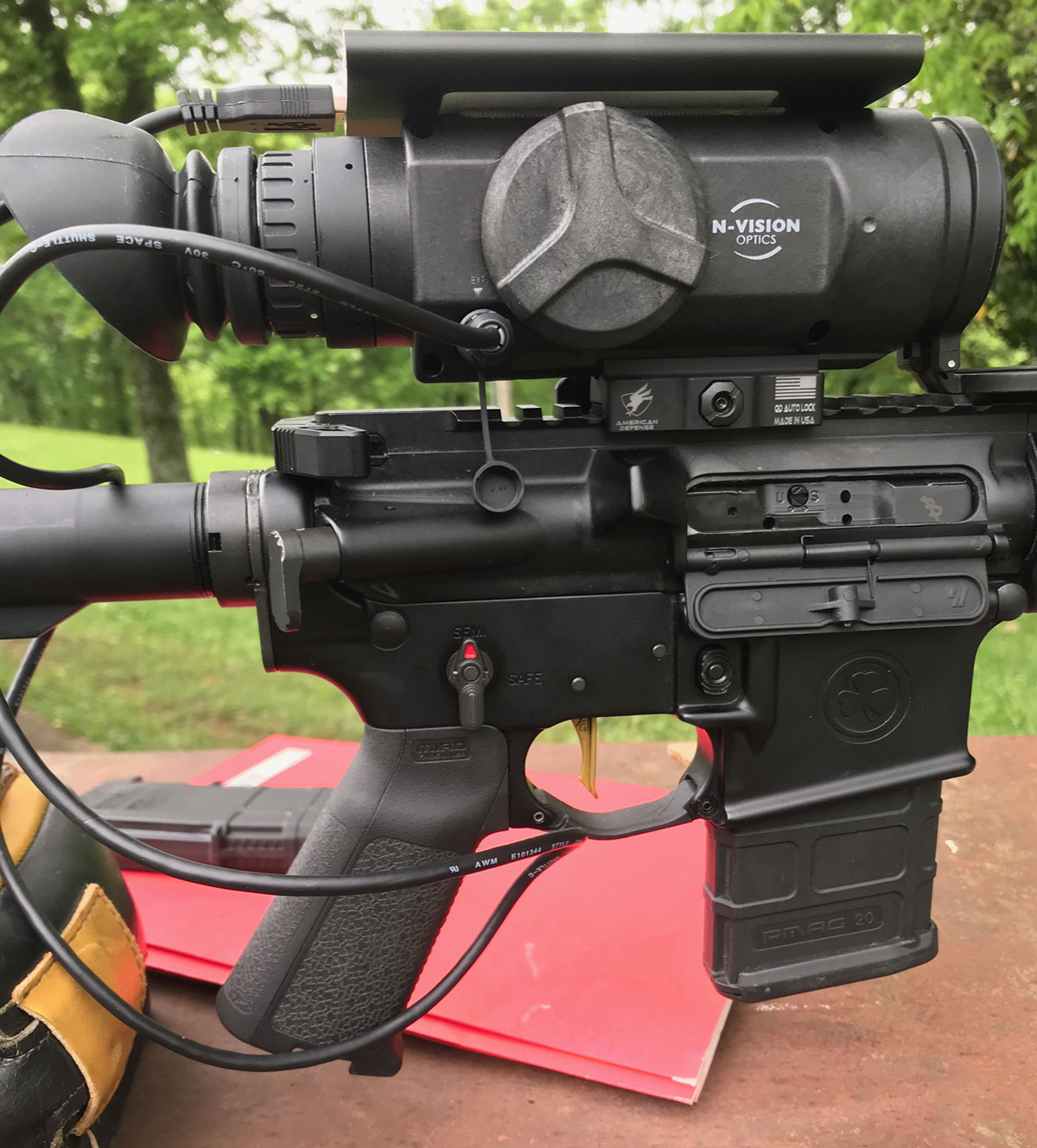 N-Vision HALO-LR Thermal Scope with Todd Huey - AR Build Junkie