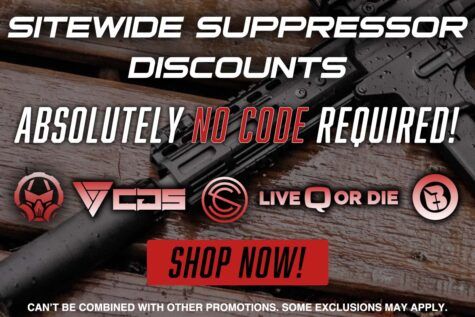 Sitewide Suppressor Sale at AR15Discounts.com